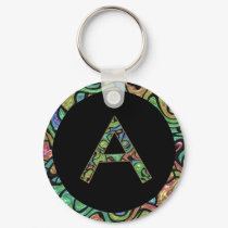 Monogram Keychain by CuteSmallThings Monogram Keychain