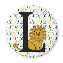 Monogram "L" Magnet