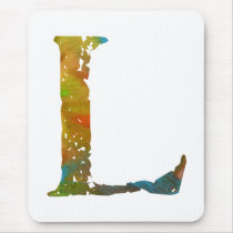 Monogram - L - Mousepad