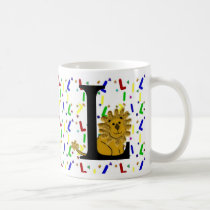 Monogram "L" Mug by nextstopitaly Monogram "L" Mug