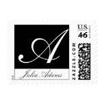 Monogram Letter A Stamp