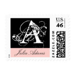 Monogram Letter A Stamp