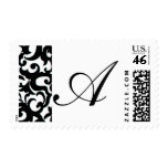 Monogram Letter A Stamp