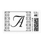 Monogram Letter A Stamp