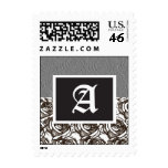Monogram Letter A Wedding Customizable Stamp