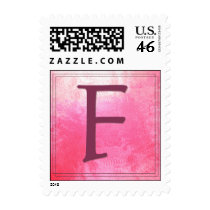 Monogram - Letter F for Florence, Fiona et al stamps
