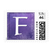 Monogram - Letter F postage stamps