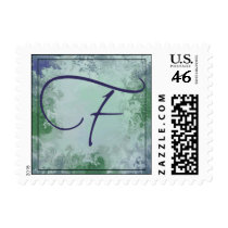 Monogram - Letter F postage stamps