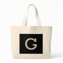 Monogram Letter G bags by JustParties Monogram Letter G bags