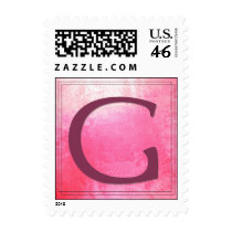 Monogram - Letter G - Gloria, Gretchen, et al Postage