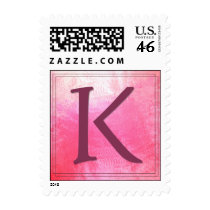 Monogram - Letter K - Kathy, Karen, et al stamps