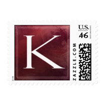 Monogram - Letter K - Small Size stamps