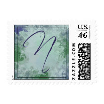Monogram - Letter N postage stamps
