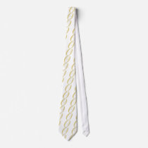 Monogram Letter O Golden Single Tie