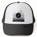Monogram Letter P Violet hats
