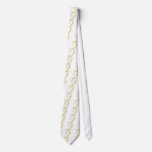 Monogram Letter Q Golden Single ties