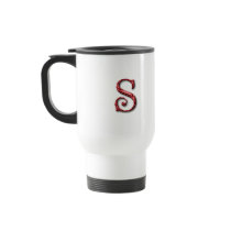 Monogram Letter S mugs by TDSwhite Monogram Letter S mugs