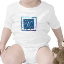 Monogram Letter U t-shirts