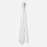 Monogram Letter U Golden Single ties