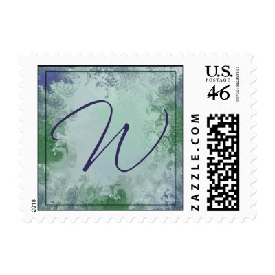 Monogram - Letter W Stamps