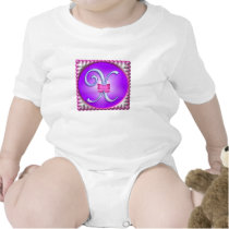 Monogram Letter X t-shirts