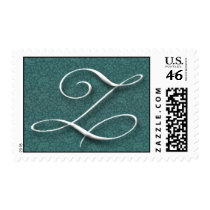 MONOGRAM LETTER Z postage