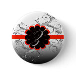 Monogram Letter Z Red Buttons