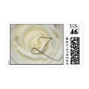 Monogram - Letter Z- Soft Cream Rose postage