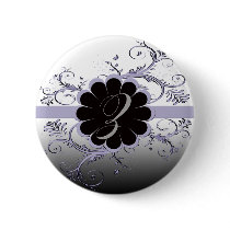 Monogram Letter Z Violet Buttons