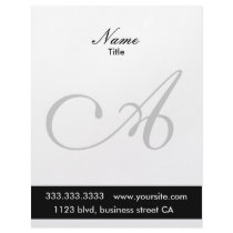 monogram letterheads