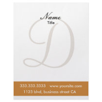 monogram letterheads