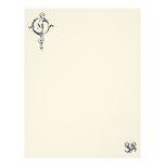 Monogram LH letterhead