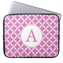 Monogram Lilac Laptop Sleeve