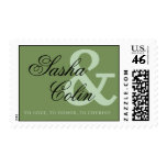 Monogram Love Stamp - Green