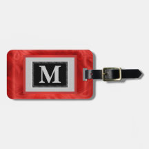 Monogram Luggage Tag