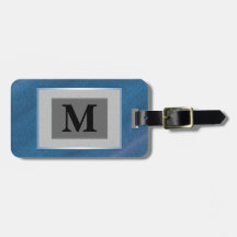 Monogram Luggage Tag