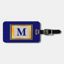 Monogram Luggage Tag