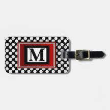 Monogram Luggage Tag