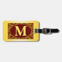 Monogram Luggage Tag