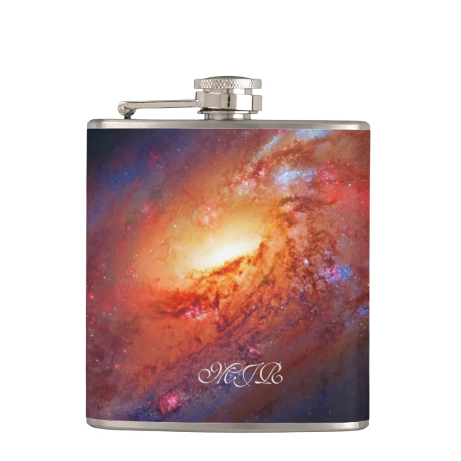 Monogram, M106 Spiral Galaxy, Canes Venatici Flasks