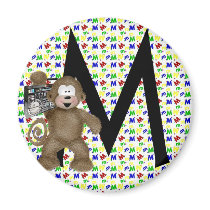 Monogram "M" Magnet magnets