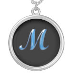 Monogram M Necklace