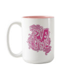 MONOGRAM M PINK mugs