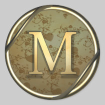 monogram_m stickers