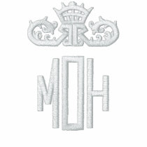 Monogram Maid of Honor Embroidered Shirt embroidered shirts