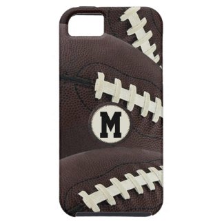 Monogram Modern Graphic Football iPhone Iphone 5 Case