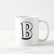 Monogram Mug "B" mugs