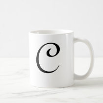 Monogram Mug "C" mugs