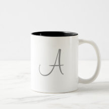Monogram Mugs
