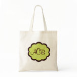 Monogram Organic Reusable Grocery Bag